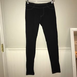 Hard Tail Black Jeggings